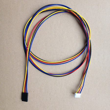 Stepper Motor Cable - 4 Pin - Black Dupont